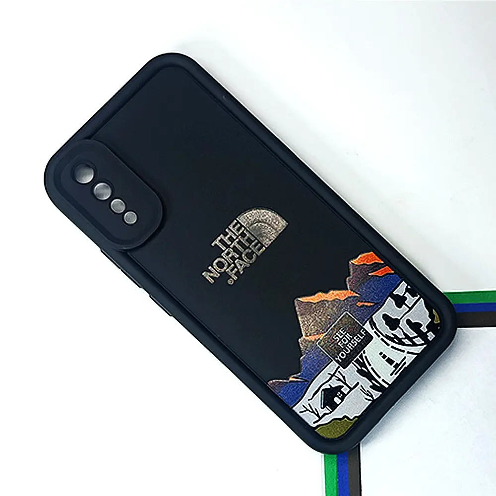 Vivo S1 Printed Soft Silicone Back Case (Black)