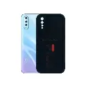 Vivo S1 Printed Soft Silicone Back Case (Black)