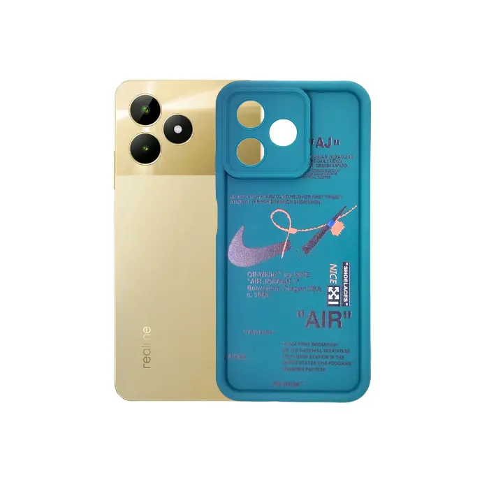 Oppo Realme C51|C53|Note 50 Printed Soft Silicone Back Case (Green)