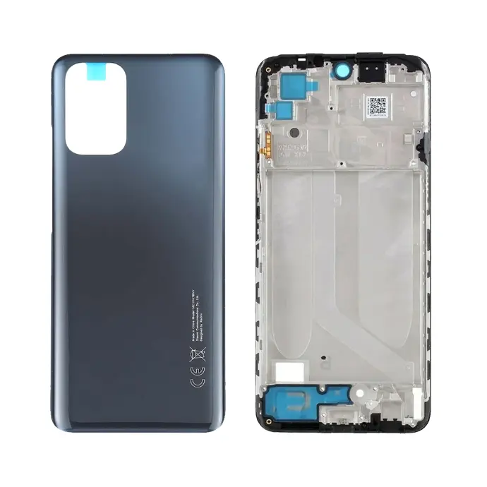 Complete Black Body Replacement for Redmi Note 10 - Durable & Stylish