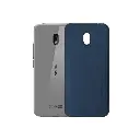Nokia 2.2 X-Level Luxury Leather Back Case - Navy Blue Elegance