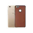 Vivo V7 Plus X-Level Luxuary Leather Back Case (Brown)