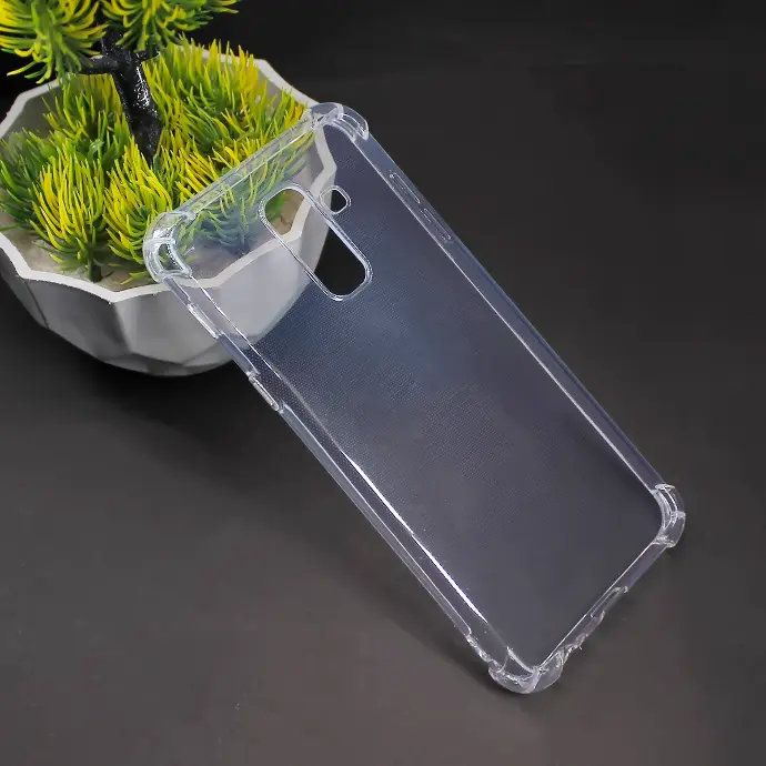 [PO7BSA6PL] Samsung J8 2018|A6 Plus 1.5mm Tpu|Transparent Back Case