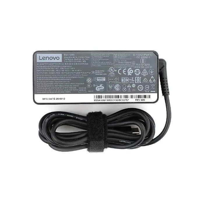 Lenovo 65W Type-C Original Laptop Charger - Fast & Reliable