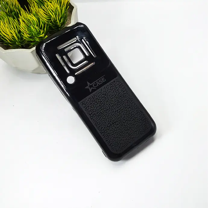 Itel Muzik 400 Soft Silicone Back Case (Black)