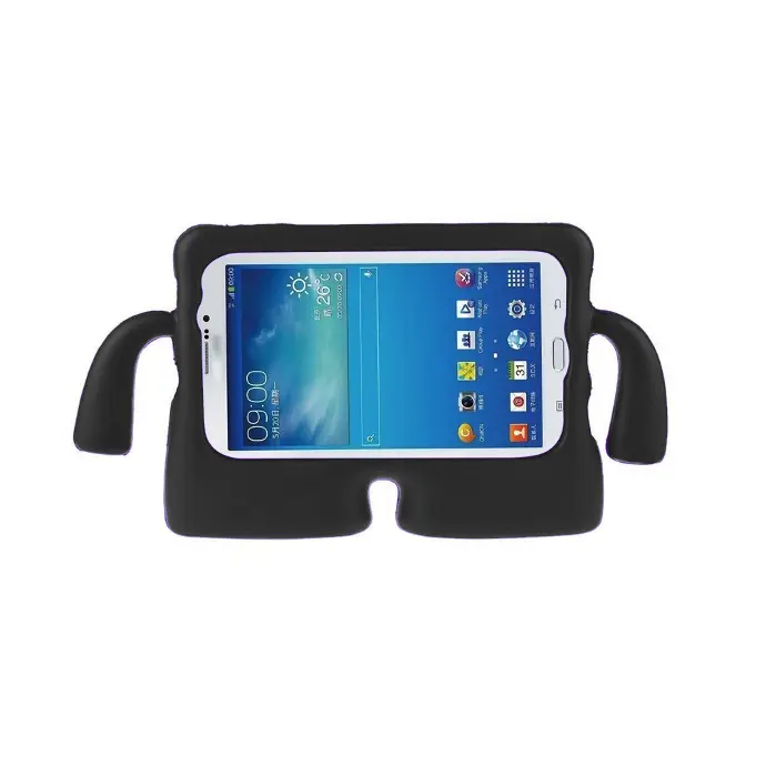 [PO47FBIPD10.2-1-2] iPad Pro 10.2 | iPad 10.5 Rugged iBuy Handle Cartoon Case (Black)