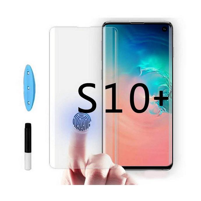 [PL16SS10PL-5] "Samsung S10 Plus Rhino UV Glass Protector - Ultimate Screen Defense"
