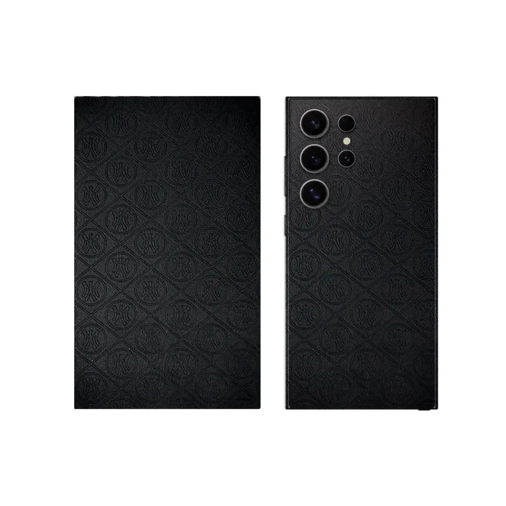 Leather Mobile Back Customize Skin  (New York)
