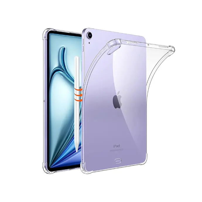 iPad 8/9/10.2/Air 3/Pro10.5 1.5 MM Tpu|Transparent Back Case