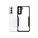 Samsung Galaxy S21 Plus iPaky Transparent Back Case (Black)