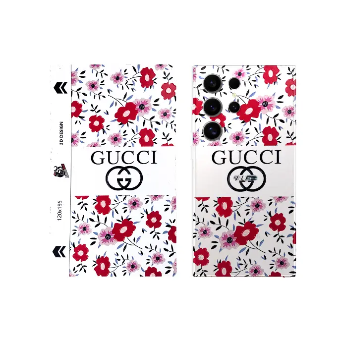3D Printed Mobile Back Customize Skin ( GUCCI)