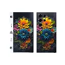 Flower 3D Printed Mobile Back Skin - Customizable & Elegant Design