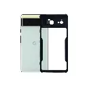 Google Pixel 6 iPaky Transparent Back Case (Black)