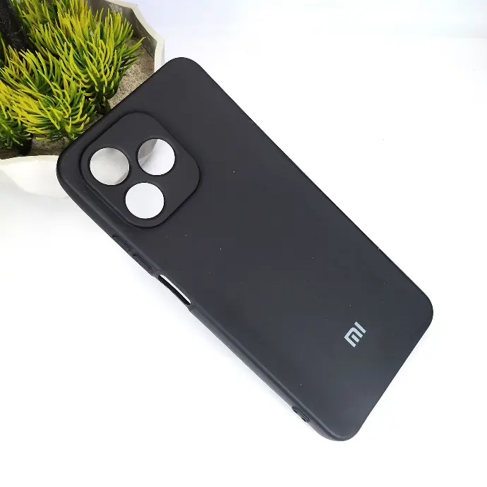 Oppo Realme C51|Realme C53|Narzo N53|Sparx Neo 8 Pro Official Soft Silky Back Case (Black)