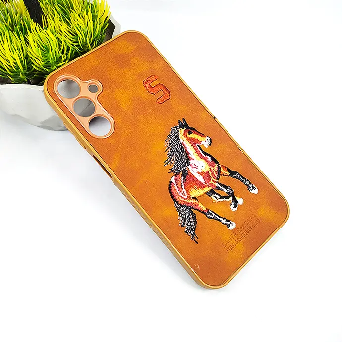 Samsung Galaxy A15 4G|5G Santa Barbara Polo&Racquet Club Back Case (Brown)