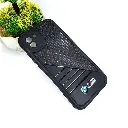 Samsung Galaxy A03 Logo Soft Silicone Printed Back Case (Black) 