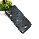 Samsung Galaxy A14 Logo Soft Silicone Printed Back Case - Classic Black