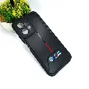 Black Soft Silicone Logo Printed Back Case Xiaomi Redmi Note12 4G Cover