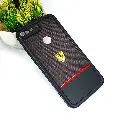 Huawei Y7 Prime 2018|Honor 7C Logo Soft Silicone Printed Back Case (Black)