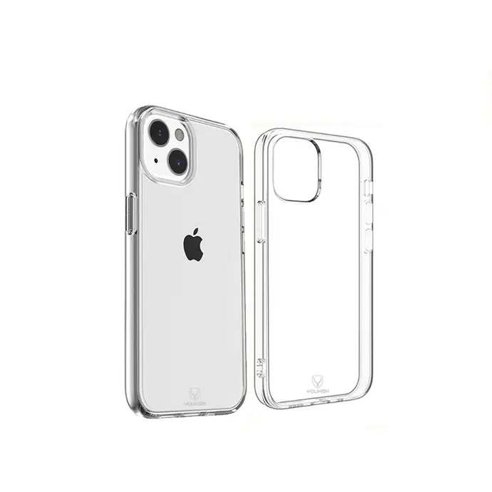 iPhone 13 Mini Dust Plug Transparent Back Case