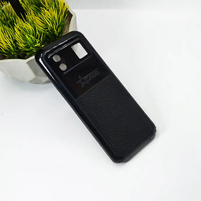 [PO46BIT5031-1-2] Itel 5031 Soft Silicone Back Case (Black)