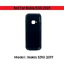 Nokia 5310 2017 Soft Silicone Back Case (Black)