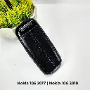 Nokia 105 2017 Soft Silicone Back Case (Black)