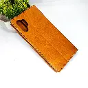 Samsung Galaxy Note 10 Plus Leather Book Case (Golden)
