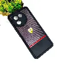 Black Logo Soft Silicone Printed Back Case for Vivo V30e 5G - Stylish Protection