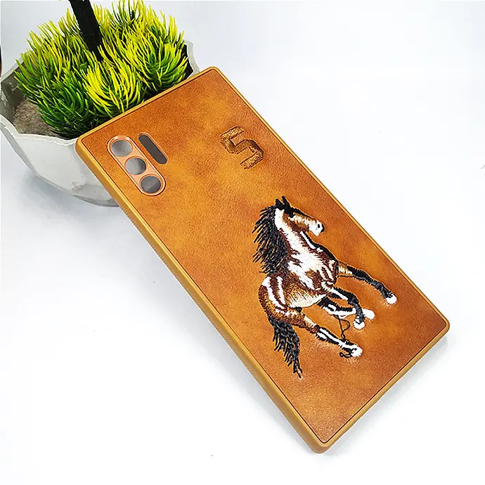 Samsung Galaxy Note 10 Plus Santa Barbara Polo Back Case (Brown)