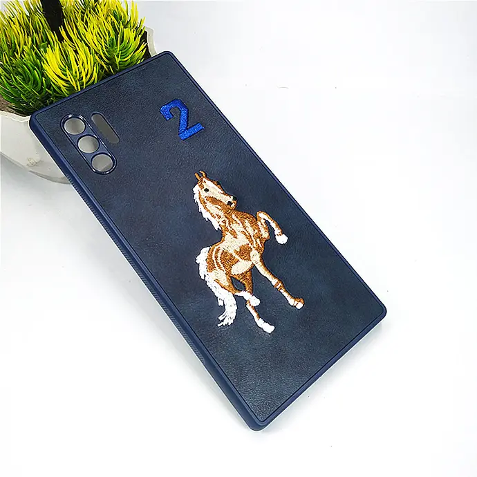 Samsung Galaxy Note 10 Plus Santa Barbara Polo Back Case (Navy Blue)