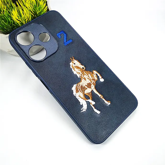 [PO43BMI13-2-17] Xiaomi Redmi 13 Santa Barbara Polo Back Case (Navy Blue)