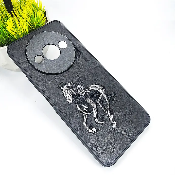 Xiaomi Redmi A3|Redmi A3x Santa Barbara Polo Back Case (Black)