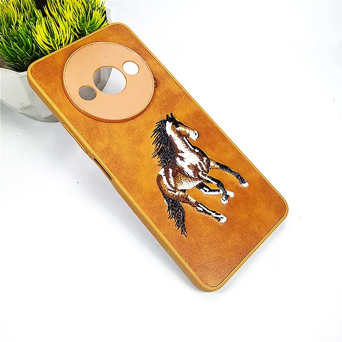Xiaomi Redmi A3|Redmi A3x Santa Barbara Polo Back Case (Brown)