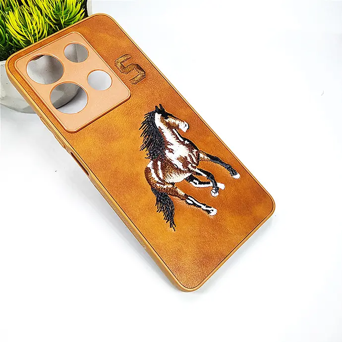 Infinix Note 30 4G|5G Santa Barbara Polo Back Case (Brown)