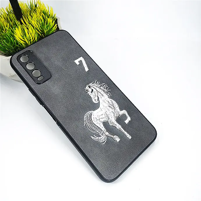 [PO43BVIY20-2-9] Vivo Y20|Y20s|Y20i|Y12A|Y12s Santa Barbara Polo Back Case (Gray)