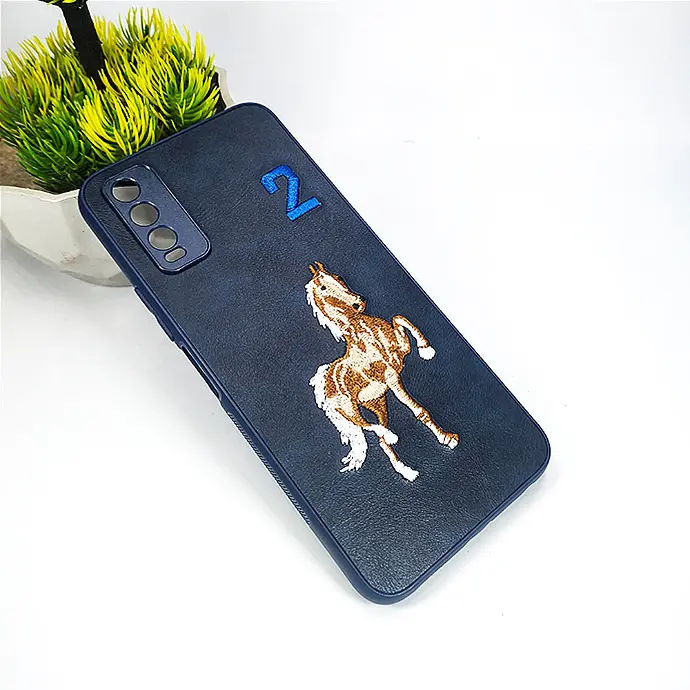 [PO43BVIY20-2-17] Vivo Y20|Y20s|Y20i|Y12A|Y12s Santa Barbara Polo Back Case (Navy Blue)