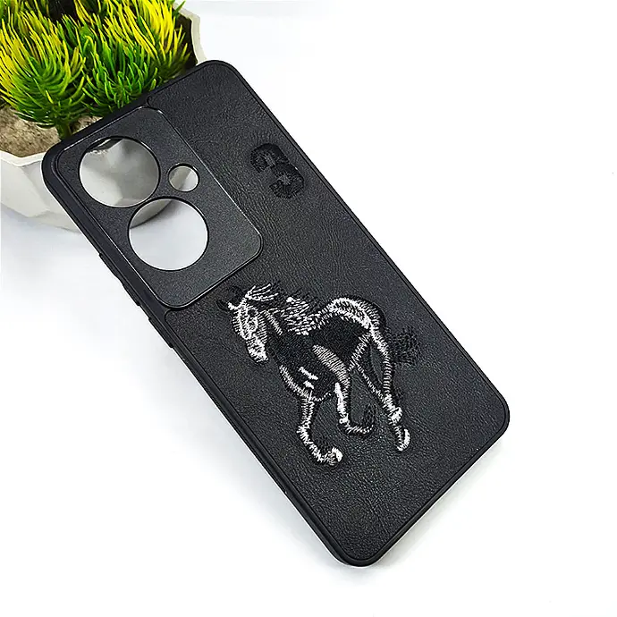 Oppo Reno 11F Santa Barbara Polo Back Case (Black)