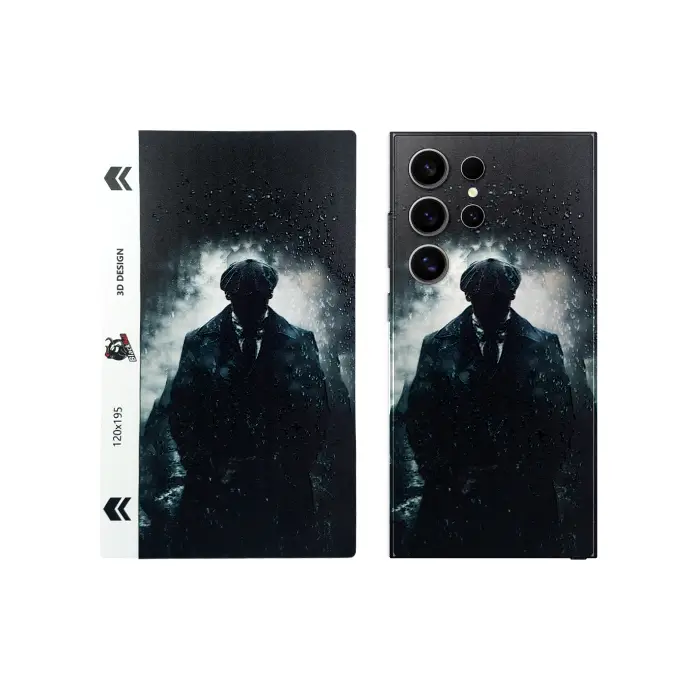 3D Printed Mobile Back Customize Skin (Thomas Shelby)