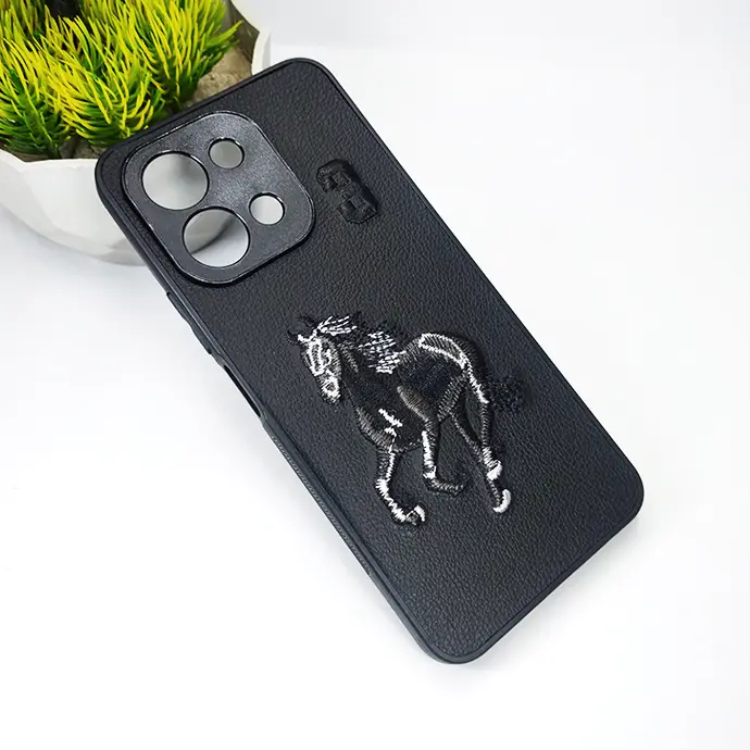 Vivo Y28 Santa Barbara Polo Back Case (Black)