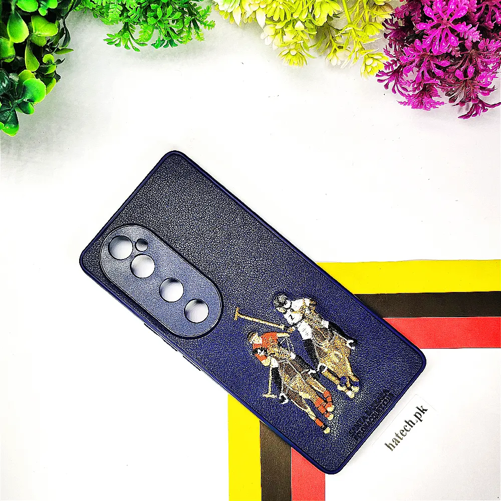 Vivo V40 Santa Barbara Polo Back Case (Navy Blue)