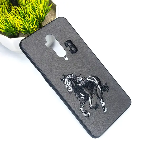 OnePlus 7T Pro|OnePlus 7 Pro Santa Barbara Polo Back Case (Gray)