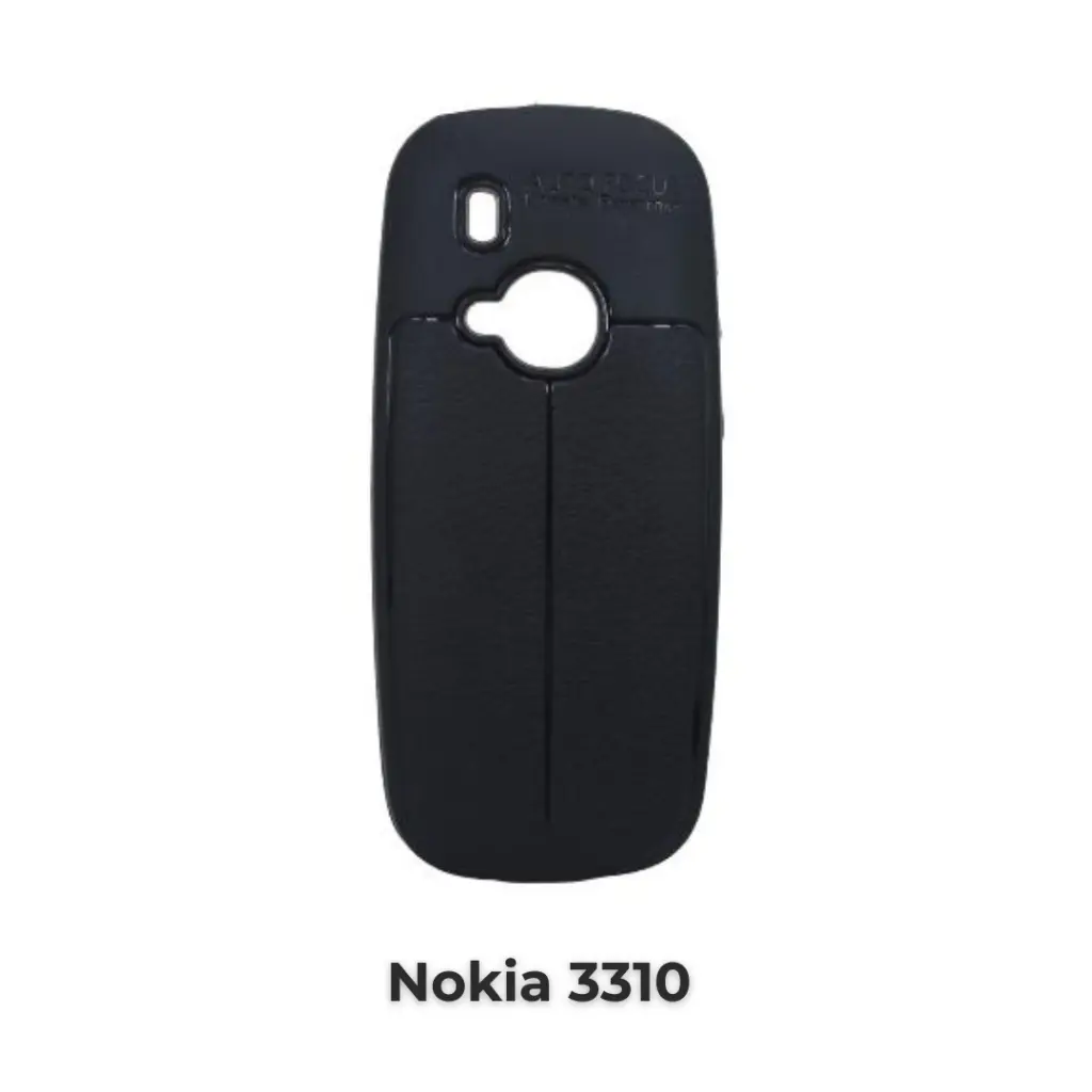 [PO46BNK3310-1-2] Nokia 3310 Soft Silicone Back Case (Black)