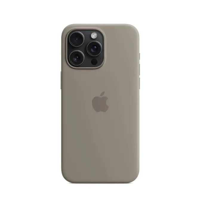 Iphone 14 Pro Original Official Soft Silky Case (Titanium)