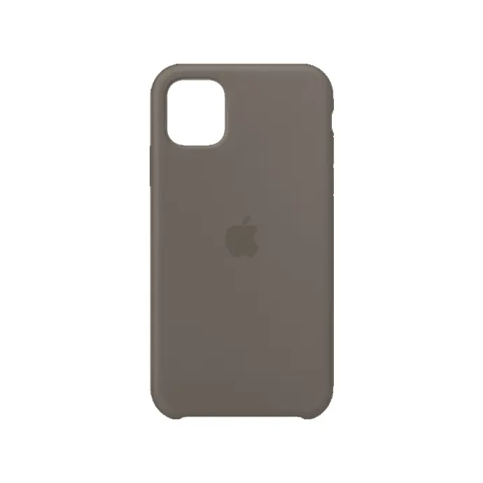 iPhone 11 Orginal Official Soft Silky Back Case (Titanium)