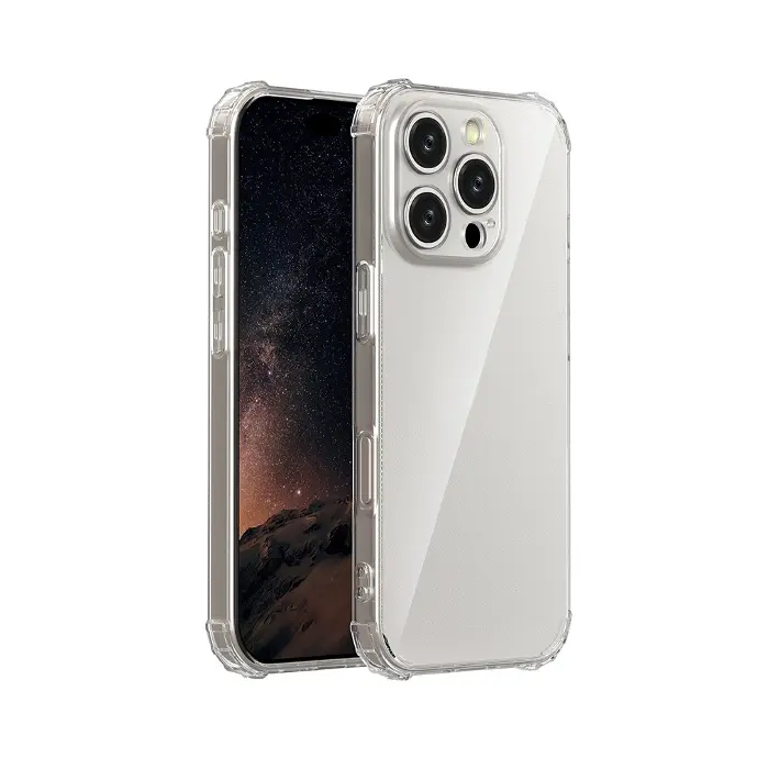 [PO7BIP16PMAX] iPhone 16 Pro Max 1.5 mm Tpu|Transparent Back Case