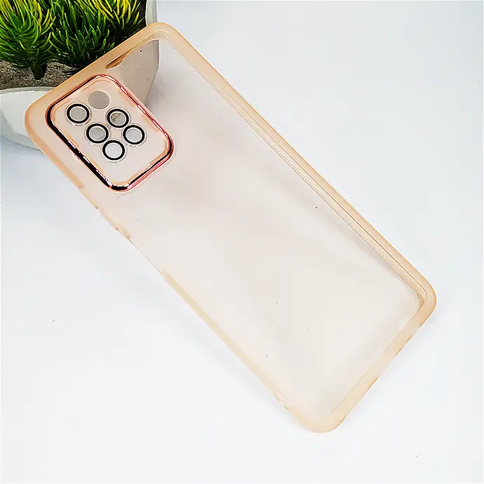 Infinix Note 10 Pro Baby Pink Clear Transparent Case - Stylish Protection
