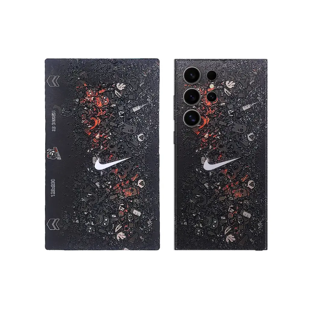 [SKIN-19-NIKE] Nike 3D Printed Mobile Back Skin - Customizable & Sporty Design