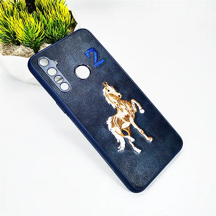 Oppo Realme 5|5i|6i|5S Santa Barbara Polo&Racquet Club Back Case (Navy Blue)