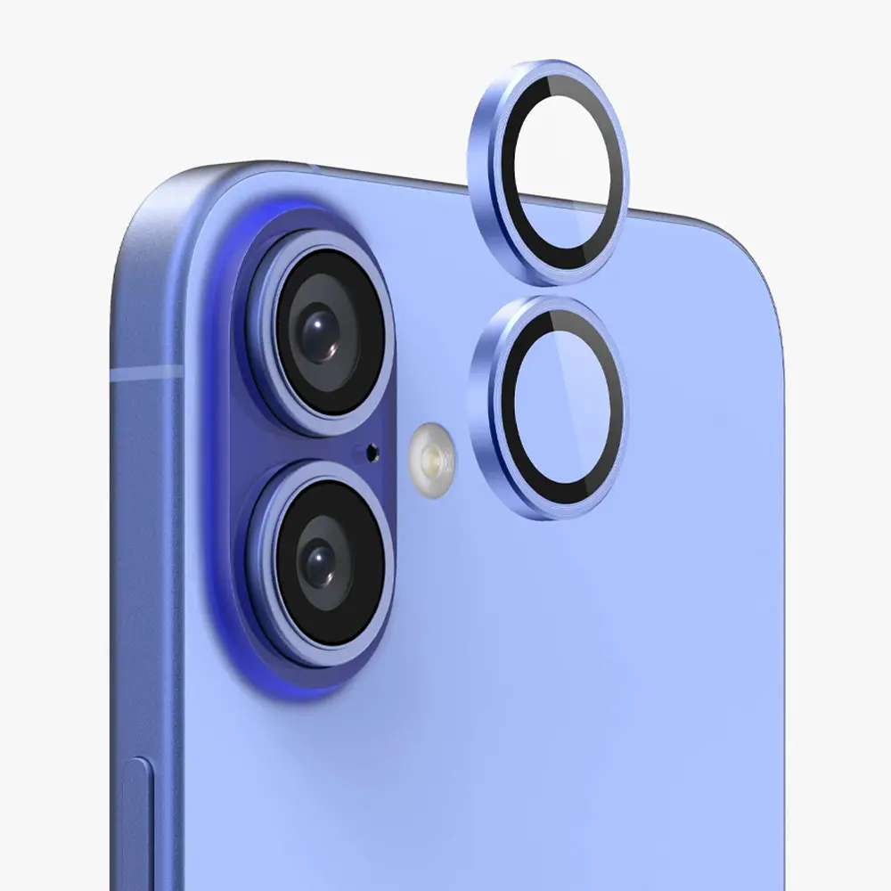 Iphone 16 Plus/ 16 Camera Rings (Blue)